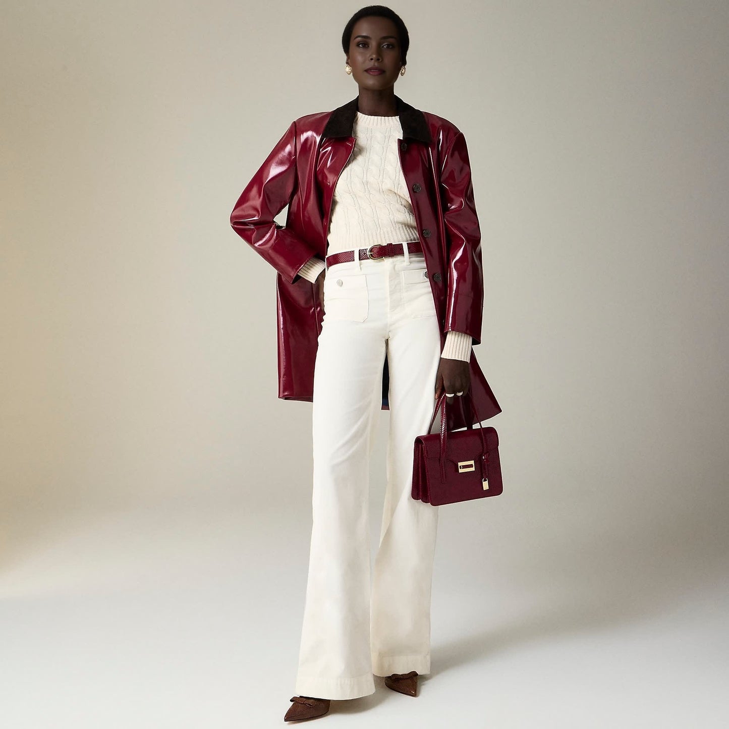 Tummy Control Sailor Wide Leg Jeans