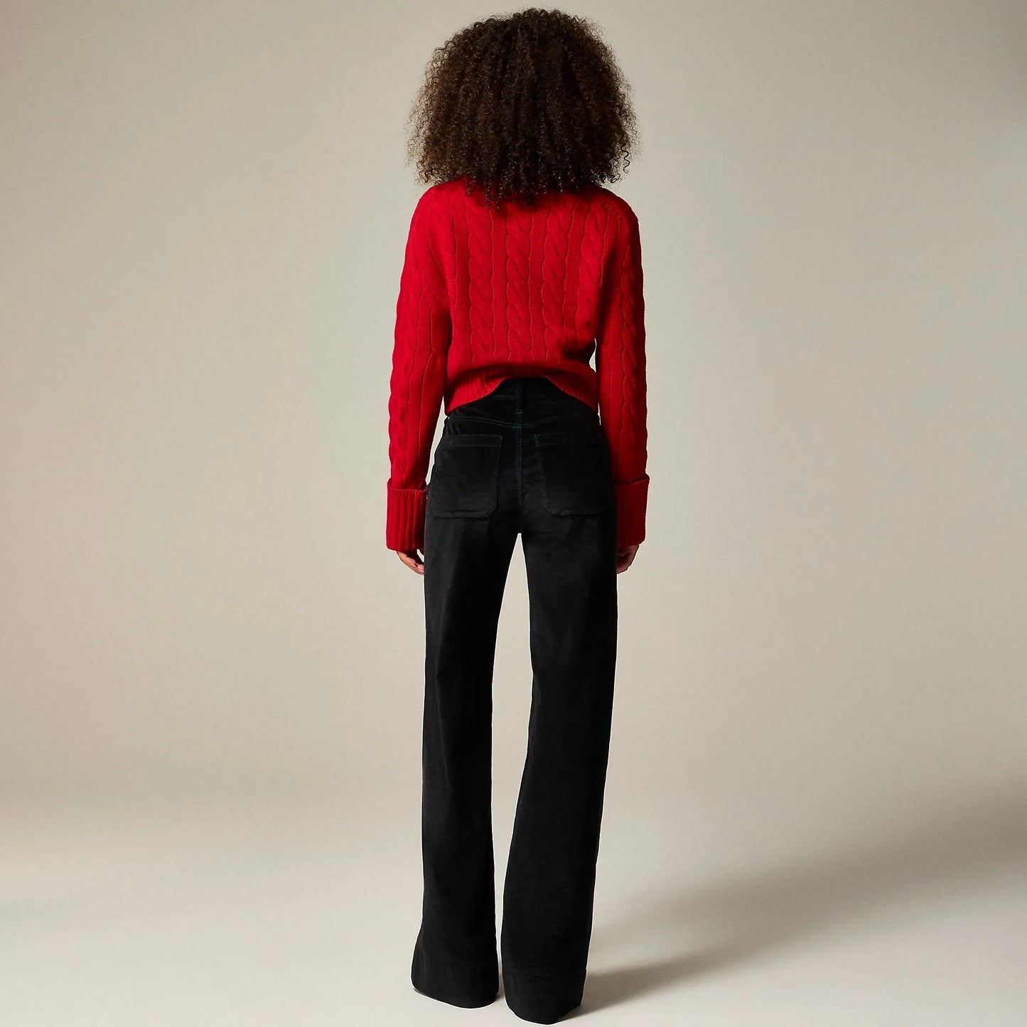 Tummy Control Sailor Wide Leg Jeans