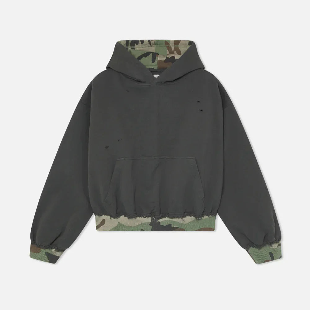 Northvine® Grey Leopard Hoodie