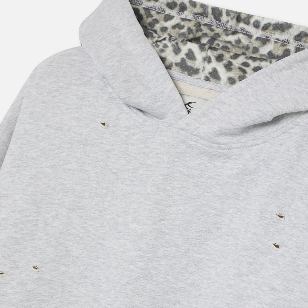 Northvine® Grey Leopard Hoodie